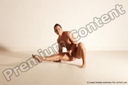 Modern Aerobic reference poses of Estera